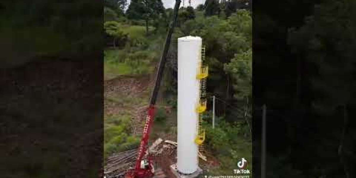 Multi-Column Elevated Storage Tank